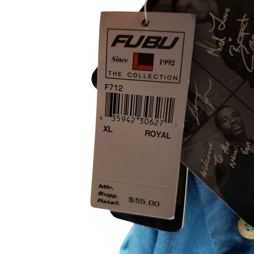 Fubu World Class Sailing Team Button Up Shirt Sho… - image 6